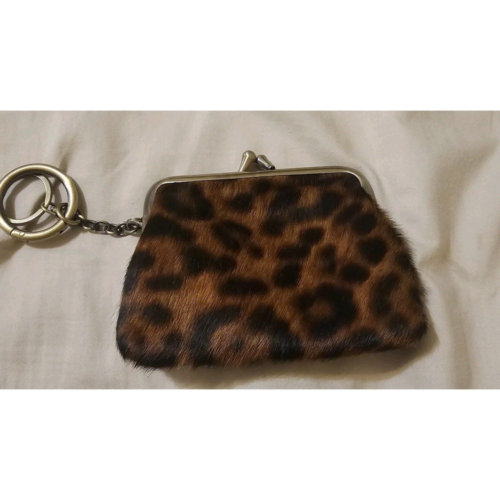 PATRICIA NASH CAVALINO COIN PURSE Lg Borse Cheetah Print
